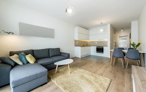 clean and tidy family room